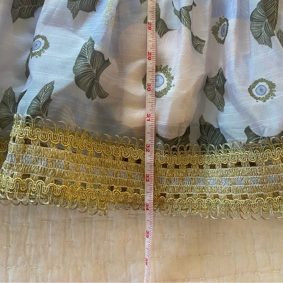 Blue High Neck Hibiscus Dress - Picture 6 of 6